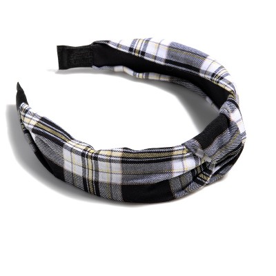 Plaid headband online