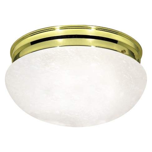 Ceiling Lights Flush Mount Polished Brass Aurora Lighting