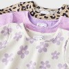 Grayson Mini Toddler Girls' 3pk Solid Short Sleeve Jersey T-Shirt - 3 of 3