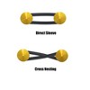 Unique Bargains Umbrella Type Universal Bumper Quick Release Front Rear Bumper Fasteners 4 Set - 3 of 4