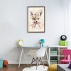 Stupell Industries Sweet Baby Fox with Bow Floating Frame Canvas Art - 3 of 4