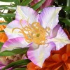 8" Artificial Multicolor Floral Arrangement in Bowl - National Tree Company - 4 of 4