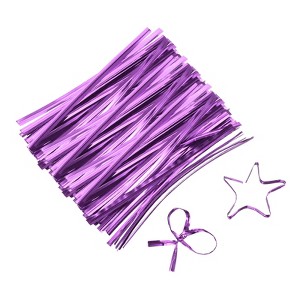 Unique Bargains Reusable Plastic Coated Metallic Durable Twist Ties 800 Pcs - 1 of 4