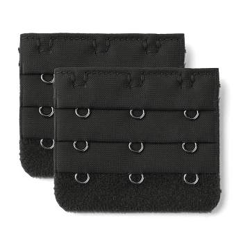 LUCSIS Racer back clips, bra strap clips for the back, cross back  convertors, conceal straps and cleavage control bra clips, Black, standard  : : Clothing, Shoes & Accessories