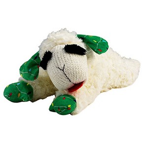 Multipet Christmas Lamb Chop Dog Toy -10.5" - 1 of 1