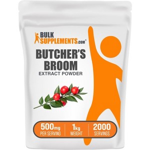 BulkSupplements Butcher's Broom Extract Powder - 1 of 4