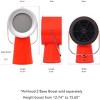 Airhood Portable Range Hood 2 | Corded & Cordless Design | Enhanced Airflow and LED Panel For Cooktop/RV Vents - Cadmium Orange - 2 of 4