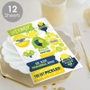 Big Dot of Happiness Let's Rally - Pickleball - Birthday or Retirement Party Favor Sticker Set - 12 Sheets - 120 Stickers - 2 of 4