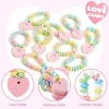 Joyfy 24 Pcs Candy Bracelets, Valentines Day Color Candy, Snacks Tiny Candy Jewelry Classroom Exchange Gift for Kids Party Favor Holiday Reward Prizes - image 3 of 4