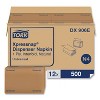 Tork Xpressnap Interfold Dispenser Napkins, 1-Ply, Bag-Pack, 13 x 8.5, Natural, 500/Pack, 12 Packs/Carton - 2 of 4