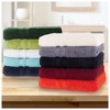 Egyptian Quality Cotton Highly Absorbent Solid Assorted 6-Piece Quick Drying Towel Set by Blue Nile Mills - 4 of 4