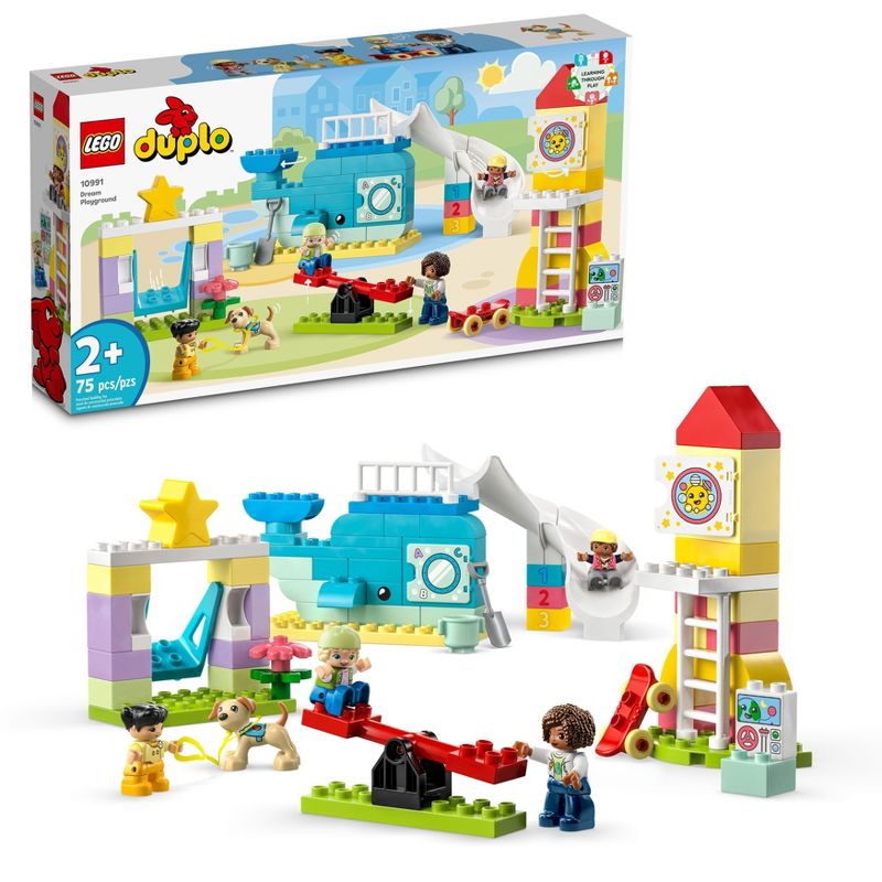 LEGO DUPLO Town Dream Playground Educational Building Toy Set 10991, 1 of 8