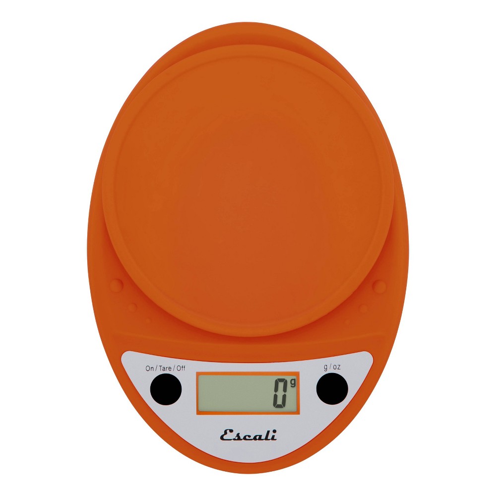 Escali Primo Digital Scale Pumpkin Orange