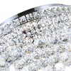 CWI Lighting Luminous 5 Light Flush Mount With Chrome Finish - 2 of 4