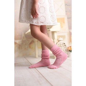 Kids Cotton Slouch Socks 1 Pair Soft Elastic and Breathable Ages 6–8 - 1 of 4