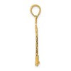 Black Bow Jewelry 14k Yellow Gold Diagonal Stripe Lighthouse Pendant - 2 of 4