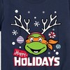 Boys' - Teenage Mutant Ninja Turtles - Happy Holidays Short Sleeve Graphic T-Shirt - 2 of 4