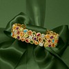 Ross-Simons 25.10-29.20 ct. t.w. Multi-Gemstone 3-Row Bracelet in 18kt Gold Over Sterling - 4 of 4