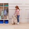 ECR4Kids Bentwood Stackable Stools, 6-Piece - 3 of 4
