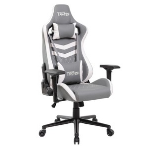 Ergonomic Executive Gaming Chair Gray -Techni Sport