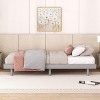 Streamdale Modern Design Twin Size Floating Platform Bed Frame for Grey Color - 4 of 4