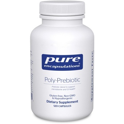Pure Encapsulations Poly-Prebiotic - Prebiotic Blend to Support the Microbiome and GI Health - 120 Capsules*