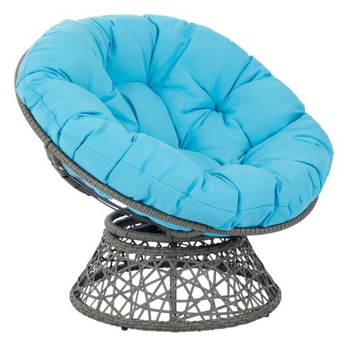 Turquoise papasan chair new arrivals