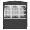 vidaXL Professional Party Tent with Side Walls 6.6'x6.6' Anthracite 0.3 oz/ftÂ² - 4 of 4