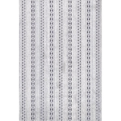 Nuloom Striped Dedra Indoor Area Rug 5x7, Beige