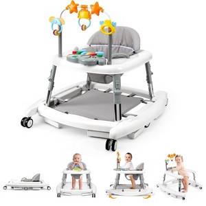 Foalom 5-in-1 Music and Lights Baby Walker Foldable with 5 Adjustable Heights - 1 of 4
