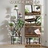 ORRD 64" 8-Tier Indoor Plant Stand with Grow Light, Metal Plant Shelf - 4 of 4