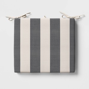 18"x20" Cabana Stripe Outdoor Chair Seat Cushion - Threshold™ - 1 of 4