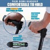 Luupatchy Cyclone Cane - Lightweight All-Terrain Walking Aid for Hiking & Travel, Adjustable, Waterproof, V-Tec Grip for Comfort & Stability - 3 of 4