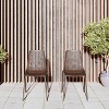 Amazonia 5pc Eucalyptus Round Neville Outdoor Patio Dining Set - 4 of 4