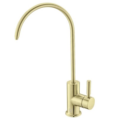 Elegant Lighting Rian Single Handle Cold Water Dispenser in Brushed Gold