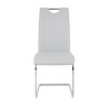 PAGED Upholstered Dining Chairs Modern Living Room Chairs Comfortable Kitchen Chairs with Metal Legs for Living Room - 4 of 4