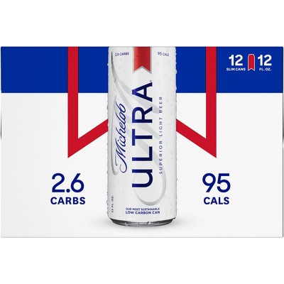 Michelob Ultra Superior Light Beer - 12pk/12 fl oz Cans
