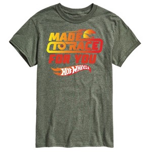 Men's - Hot Wheels - Valentine's Made to Race Short Sleeve Graphic T-Shirt - 1 of 4