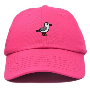 Dalix Seagull Embroidered Cap Cotton Baseball Hat Bird Womens - 1 of 4