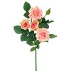 Northlight Set of 6 Light Pink Real Touch Rose Artificial Floral Sprays, 35" - 4 of 4