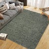 Area Rug Living Room, Machine Washable,Soft Low-Pile with Non-Slip Backing, Large Abstract Rug, SIdeal for Bedroom Dining Office Farmhouse Décor - 3 of 4