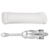 VidaXL Folding Anchor with Rope Silver 13.2 lb Malleable Iron - 2 of 4