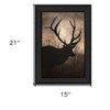 HomeRoots Elk Sunrise Black Framed Print Wall Art - 3 of 4