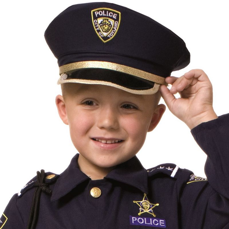 Dress Up America Police Hat - Cop Costume Cap, 1 of 2