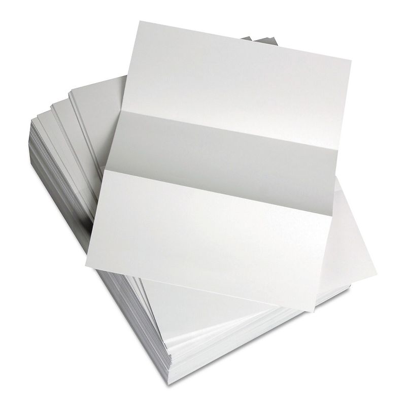 Domtar Lettermark Custom Cut-Sheet Copy Paper 92 Bright Micro-Perforated Every 3.66" 24lb 8.5 x 11, 1 of 3
