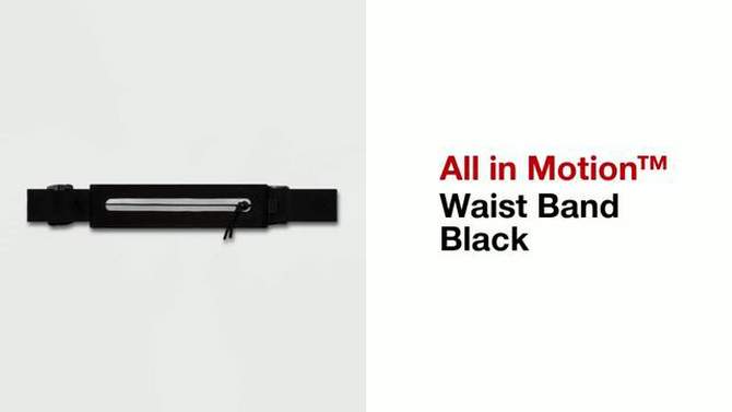 Waist Band Black - All In Motion&#8482;, 2 of 5, play video