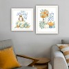 Gulches 2-Piece Vignette I Love Fall Most of All White Framed Wall Art by Deb Strain, Ready-to-Hang for Living Room, Autumn Decor - 3 of 4