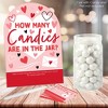 Big Dot of Happiness Happy Valentine’s Day - How Many Candies Valentine Hearts Party Game - 1 Stand and 40 Cards - Candy Guessing Game - 2 of 4