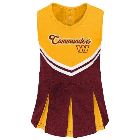 NWT buy Girl's 2T NFL Washington Redskins 2 Piece Cheerleader Dress Outfit