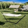 2-Person Hammock Suite with Collapsible Steel Frame – Backyard Oasis & Camping Essential 450Lb Support, UV-Resistant & Storage Bag - 2 of 4